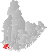 Farsund within Agder