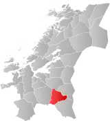 Holtålen within Trøndelag