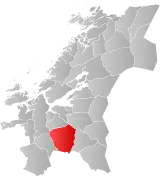 Midtre Gauldal within Trøndelag