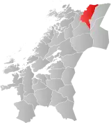 Namsskogan within Trøndelag