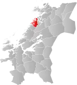 Flatanger within Trøndelag