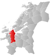 Orkland within Trøndelag