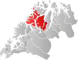 Tromsø within Troms