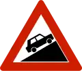 Steep ascent