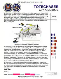 TOTECHASER - Windows CE implant that targets the Thuraya handset