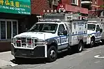 2 NYPD ESU REP trucks from ESS 10