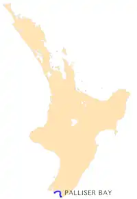 Location of Palliser Bay