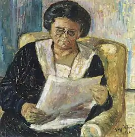 Newspaper Reader (1920)