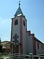 Roman Catholic church of the Ascension of the Lord in Veľké Raškovce