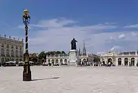 Place Stanislas in Nancy was constructed between 1751 and 1755 .