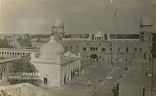 Old Photograph of Gurdwara Janam Asthan (Early 20th century)