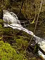 Nant-yFfrith waterfall middle tier