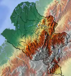 Topography of the department