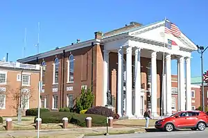 Nash County Courthouse in Nashville