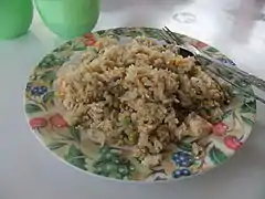 Nasi goreng "Hong Kong style" in Mataram, Lombok