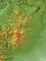 Topographic map