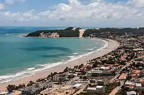 Ponta Negra beach in Natal, Rio Grande do Norte