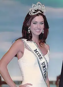 The Mikimoto Crown  as worn by Miss Universe 2005, Natalie Glebova