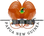 Emblem of Papua New Guinea designed by Holman