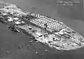 US Naval Station Sangley Point in 1947, with Quonset hut, barracks, shops, supply depot, mess hall and more.