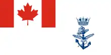 Naval jack of Canada from 1968 to 2013