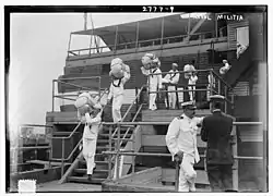 Naval militiamen in the early twentieth century.