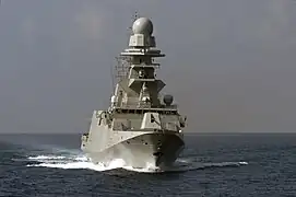 Carlo Bergamini underway on 6 October 2011.