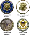 Figure 1: Presidential Service, Vice Presidential Service, Office of the Secretary of Defense, Joint Chiefs