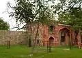 Walls and Gate of Nazir ka Bagh, Mehrauli, Delhi. Built by the Chief Eunuch "Nazir" in the court of Mughal Emperor Muhammad Shah Rangeela