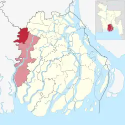 Location of Nazirpur