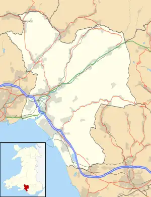 Blaengwrach is located in Neath Port Talbot