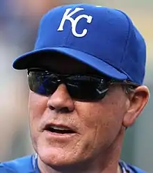 Ned Yost was the manager of the Royals from 2010 to 2019, and led the Royals to a World Championship in 2015.