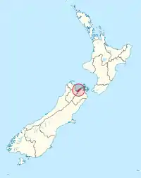 Nelson Region in New Zealand