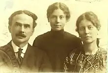 Photo of Nettie Florence Keller and family