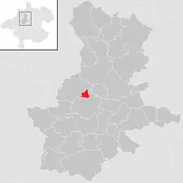 Location in the district