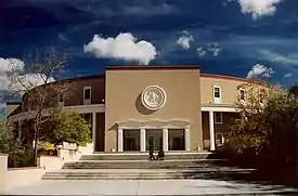 The New Mexico State Capitol in Santa Fe