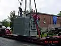 New    transformer being delivered to a WMLP substation