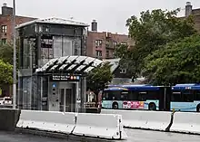 Elevator at the Bedford Park Boulevard station