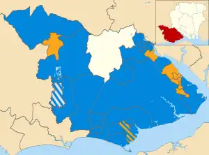 2007 results map