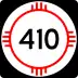 State Road 410 marker