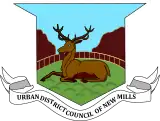 Coat of arms of New Mills Urban District