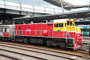 V/Line P11 at Southern Cross in September 2010