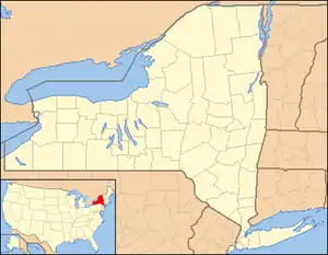 Ellicottville is located in New York