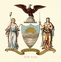 New York state coat of arms