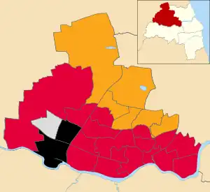 2021 results map