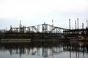 Rock Island Swing Bridge in 2008