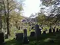 Looking south toward Henry C. Kelsey mausoleum, May 2013