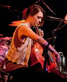 Pekarek performing on June 9, 2012