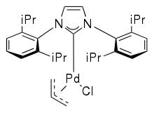 An NHC-Pd complex.