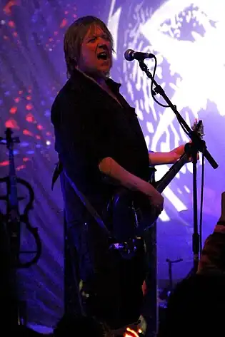 Niall Hone playing with Hawkwind at Hawkeaster 2014